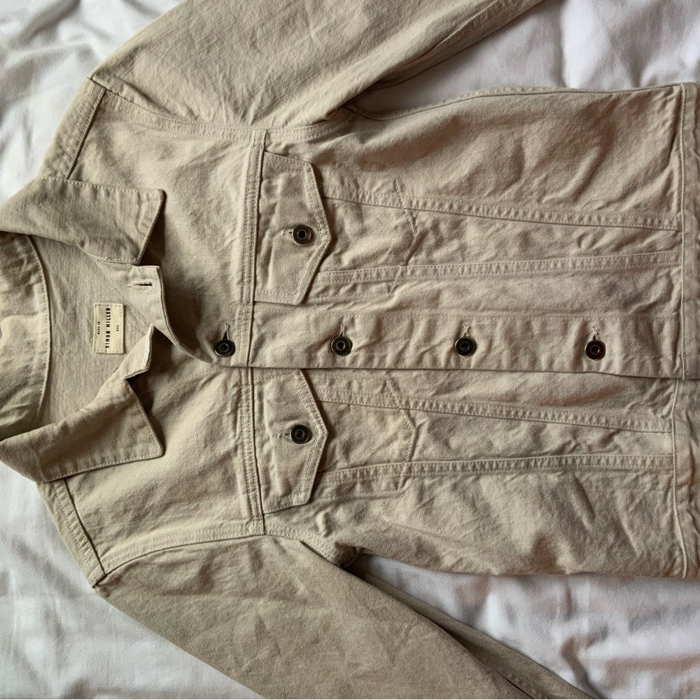 Simon Miller Cream-Colored Jean Jacket